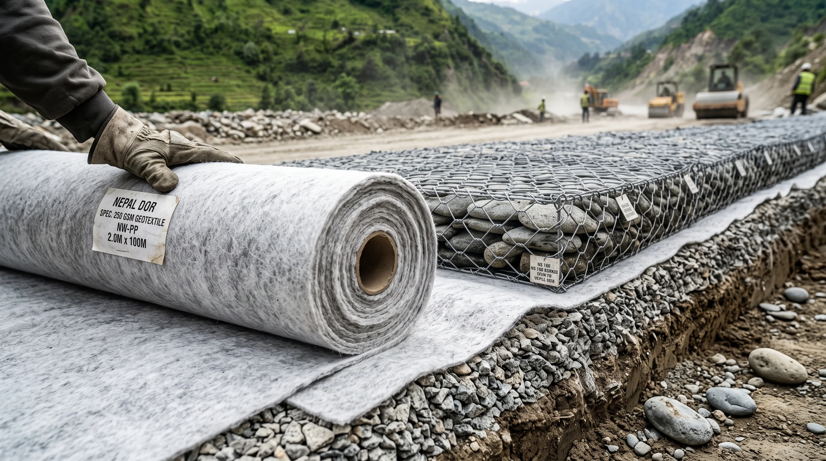 Geotextile Fabrics & Geosynthetics